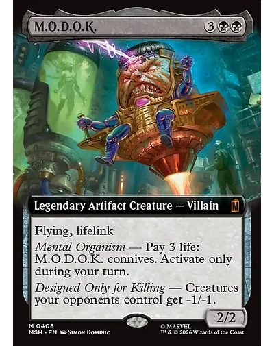 M.O.D.O.K. - 0408 - Inglés - Foil