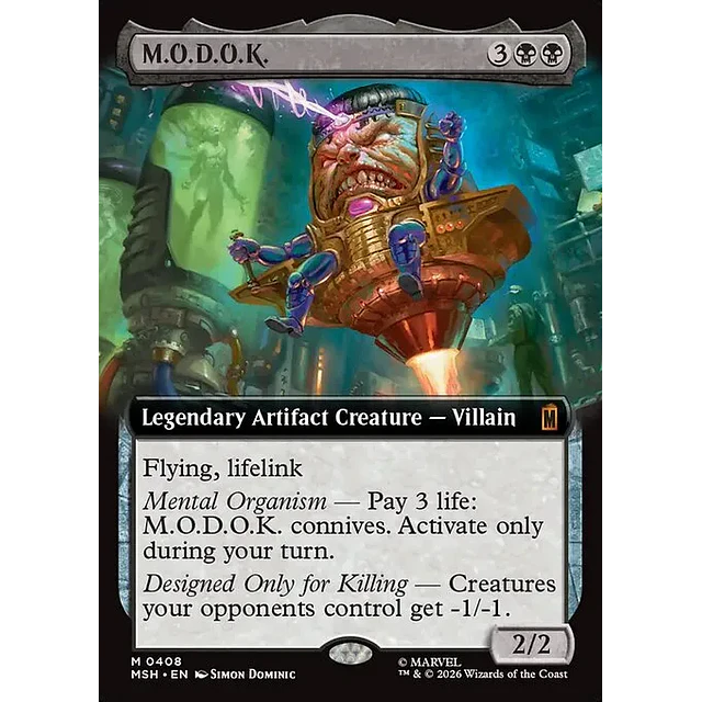 M.O.D.O.K. - 0408 - Inglés - Foil