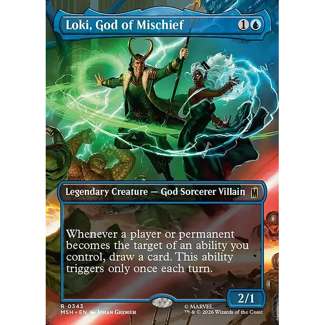 Loki, God of Mischief - 0343 - Inglés - Foil