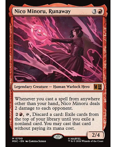 Nico Minoru, Runaway - 0700 - Inglés - Foil