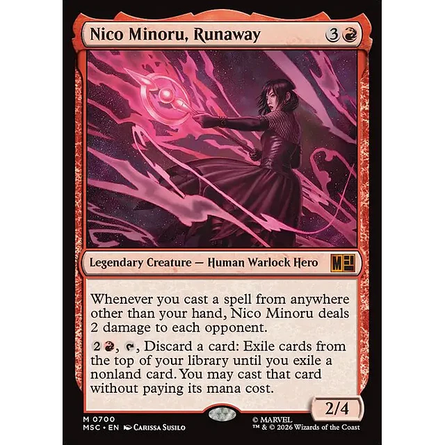 Nico Minoru, Runaway - 0700 - Inglés - Foil