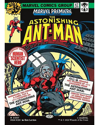 The Astonishing Ant-Man - 0397 - Inglés - Foil