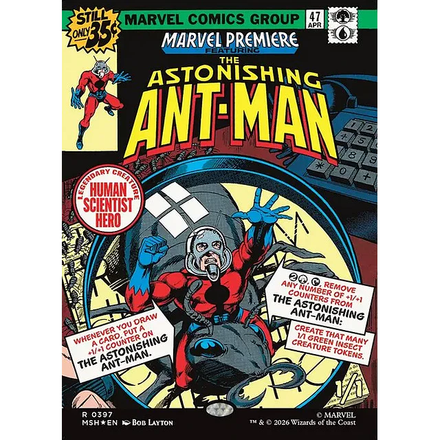 The Astonishing Ant-Man - 0397 - Inglés - Foil
