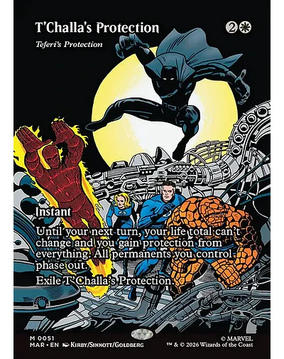 T'Challa's Protection / Teferi's Protection - 0051 - Inglés