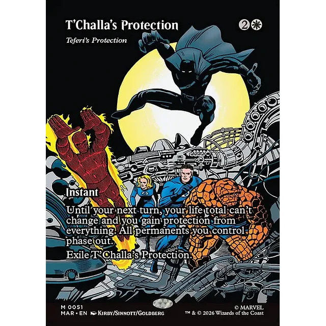 T'Challa's Protection / Teferi's Protection - 0051 - Inglés
