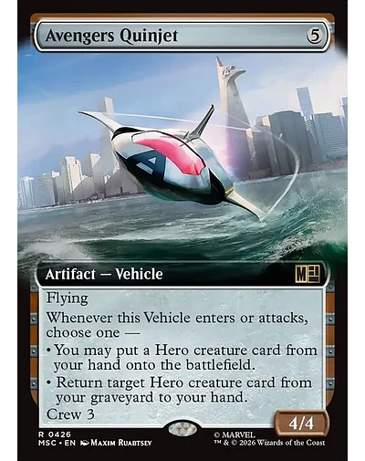Avengers Quinjet - 0426 - Inglés