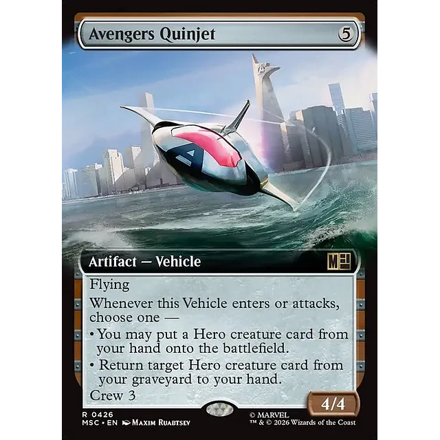 Avengers Quinjet - 0426 - Inglés