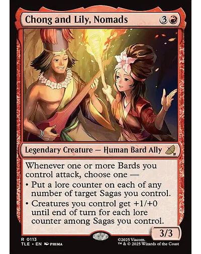 Chong and Lily, Nomads - 0113 - Inglés - Foil
