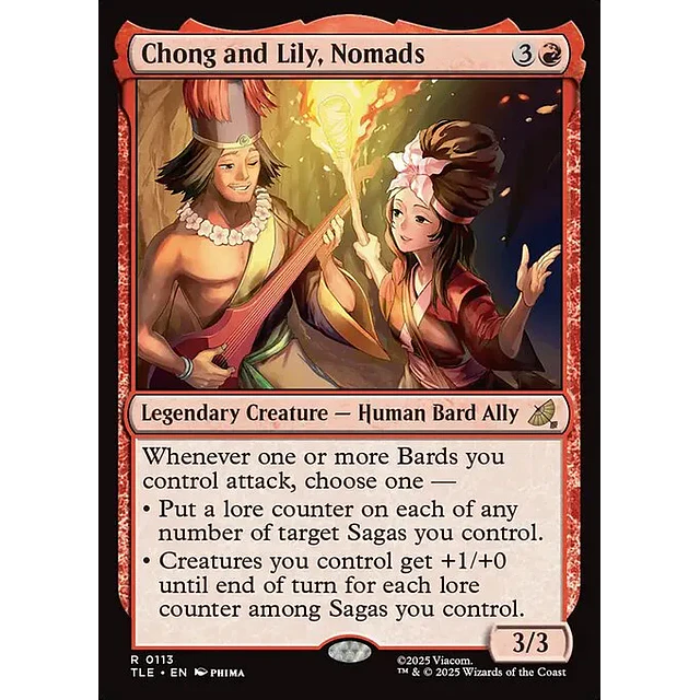 Chong and Lily, Nomads - 0113 - Inglés - Foil