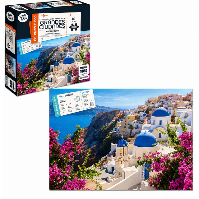 Puzzle 1000 piezas - Grandes ciudades  1
