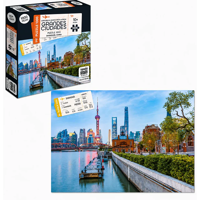 Puzzle 1000 piezas - Grandes ciudades  5