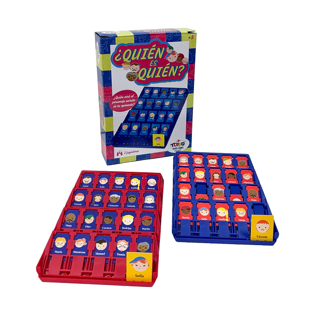 Juego de Mesa Travel Game - ¿Quién es quien? 