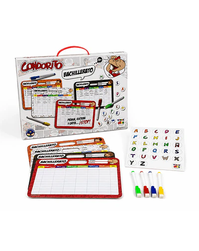 CONDORITO | Juego de Mesa Bachillerato Stop - Condorito