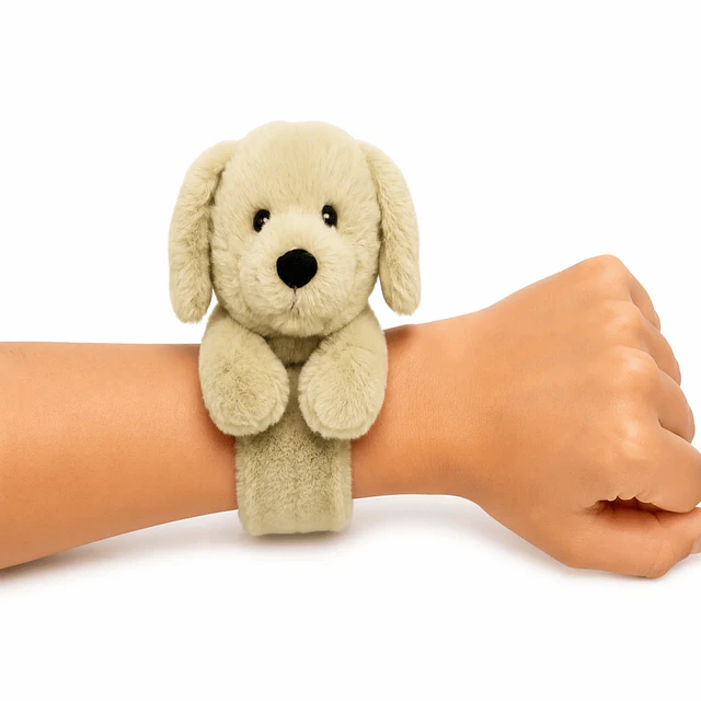 Peluche Pulsera Slap-Buddy 20 cm Perro Golden- Toyng 2