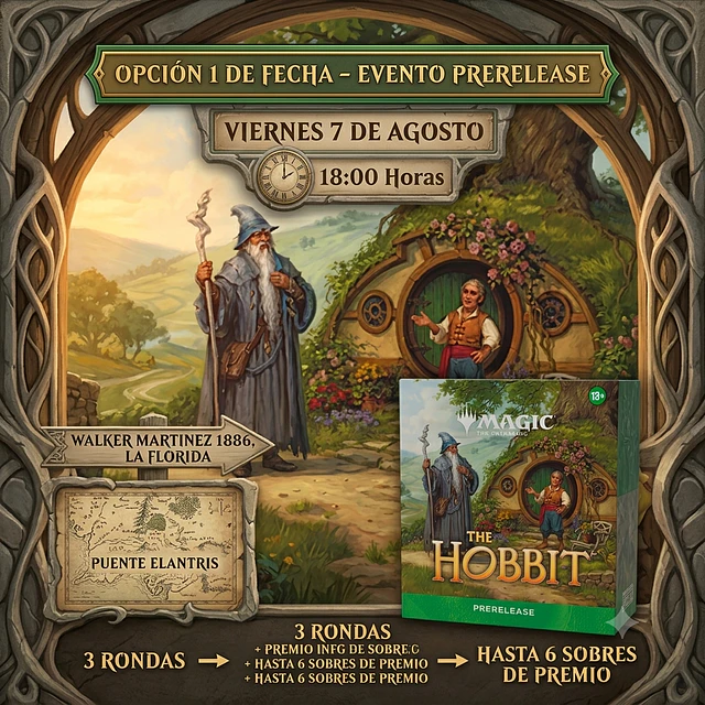 Prelanzamiento / Prerelease – Magic: The Gathering | El Hobbit  2