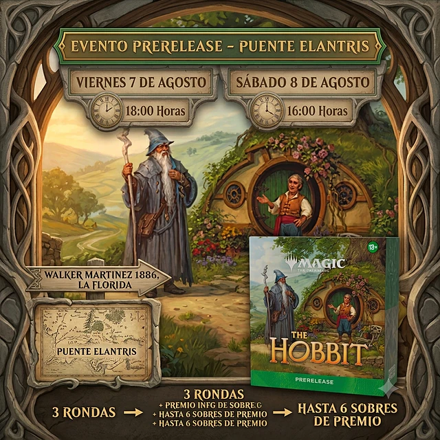 Prelanzamiento / Prerelease – Magic: The Gathering | El Hobbit  1