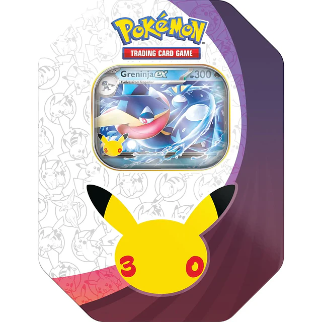PREVENTA Pokemon TCG 30th Celebration - ex Tin INGLÉS 1