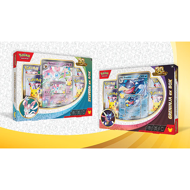 PREVENTA Pokemon TCG 30th Celebration - ex Box Inglés 1