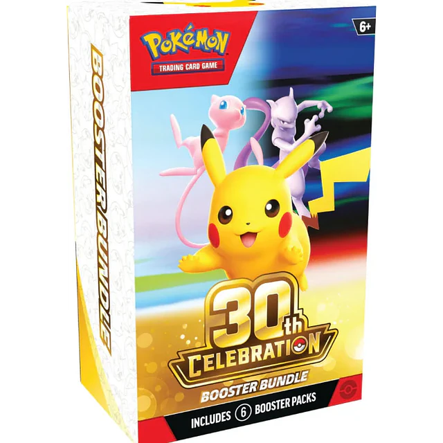 PREVENTA Pokémon TCG 30th Celebration – Booster Bundle Inglés