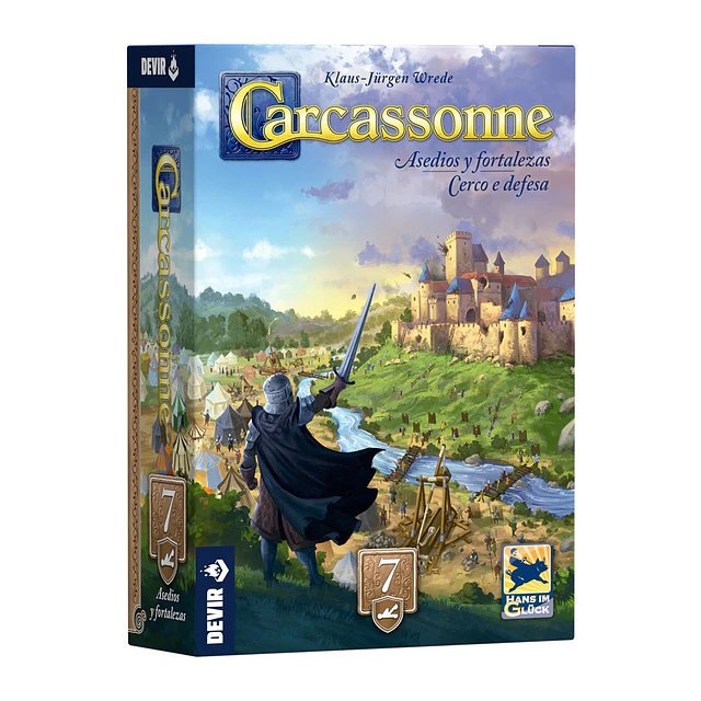 JDM Carcassonne: Asedios y Fortalezas — Expansión 7 en Español 1