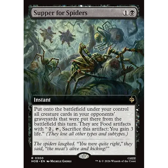 Supper for Spiders - 0300 - Inglés
