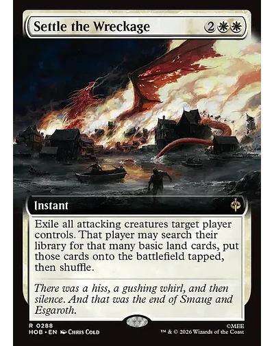 Settle the Wreckage - 0288 - Inglés - Foil