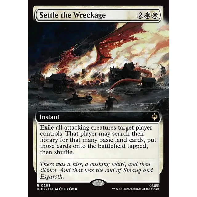 Settle the Wreckage - 0288 - Inglés - Foil