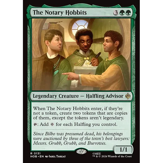 The Notary Hobbits - 0131 - Inglés - Foil