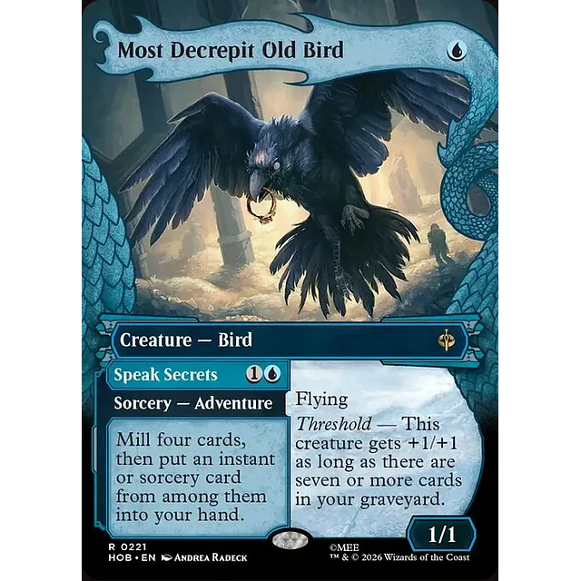 Most Decrepit Old Bird - 0221 - Inglés - Foil