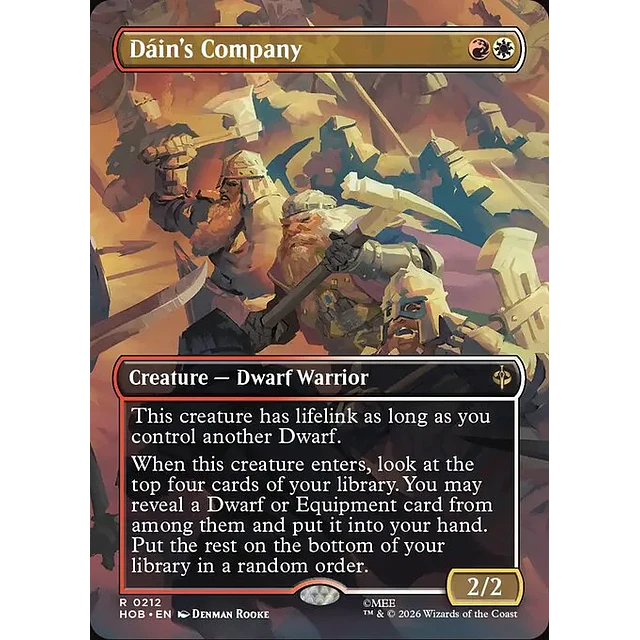 Dáin's Company - 0212 - Inglés 