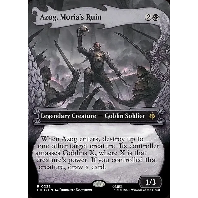 Azog, Moria's Ruin - 0222 - Inglés - Foil