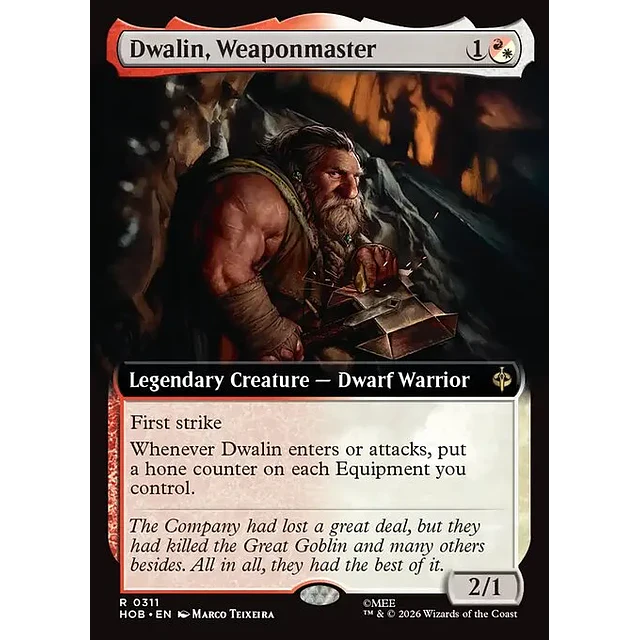 Dwalin, Weaponmaster - 0311 - Inglés - Foil