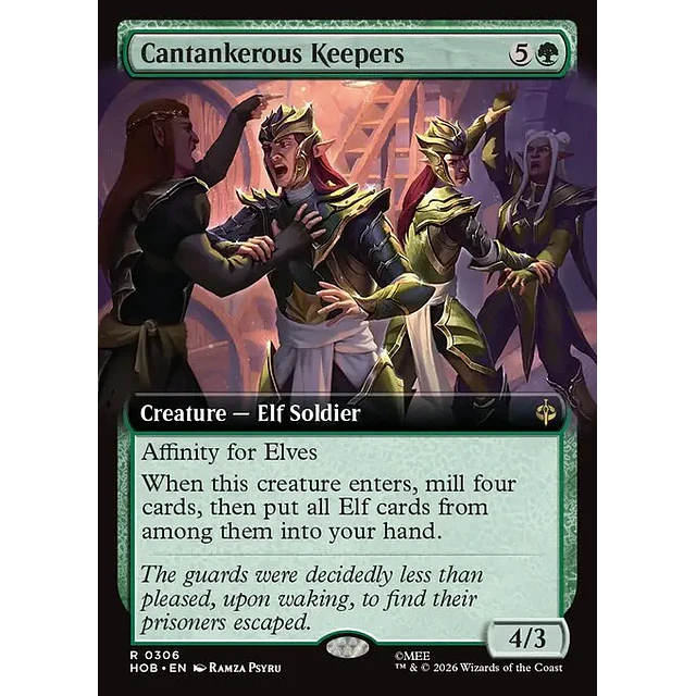 Cantankerous Keepers - 0306 - Inglés - Foil