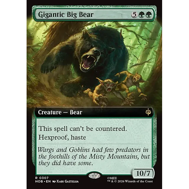 Gigantic Big Bear - 0307 - Inglés 