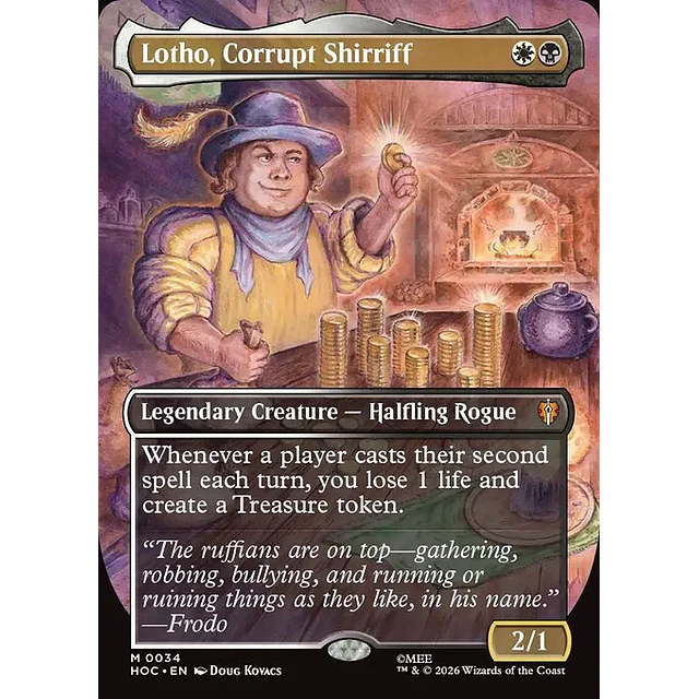 Lotho, Corrupt Shirriff - 0034 - Inglés - Foil