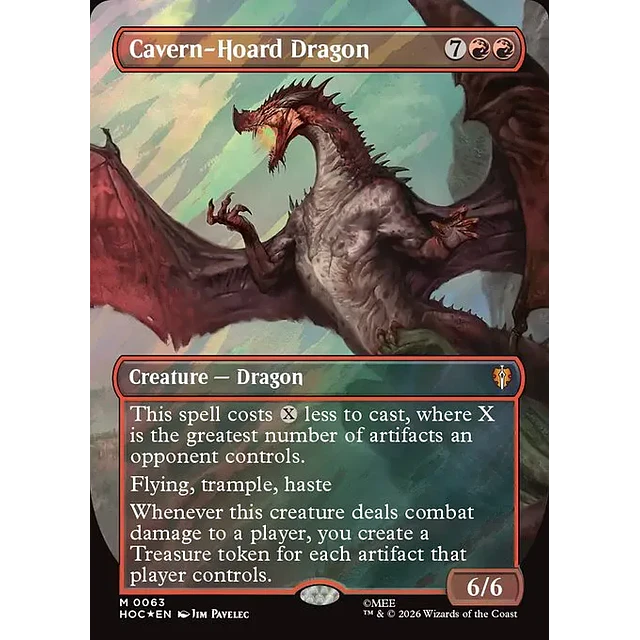 Cavern-Hoard Dragon - 0063 - Inglés - Foil