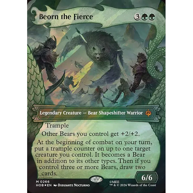 Beorn the Fierce - 0266 - Inglés - Foil