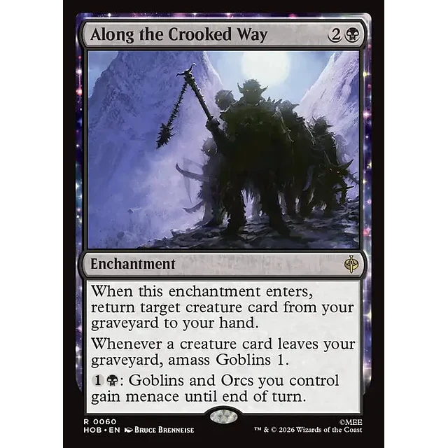 Along the Crooked Way - 0060 - Inglés - Foil