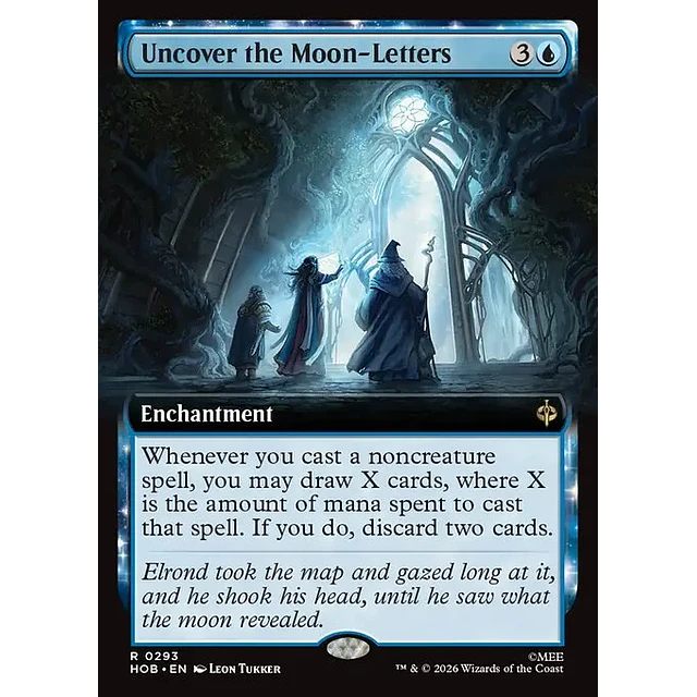 Uncover the Moon-Letters - 0293 - Inglés