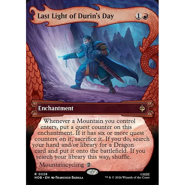 Last Light of Durin's Day - 0228 - Inglés 
