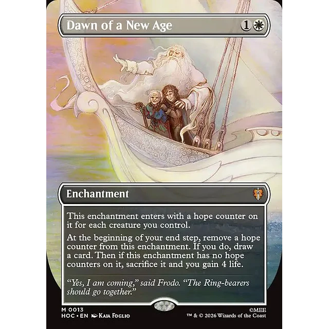Dawn of a New Age - 0013 - Ingles - Foil