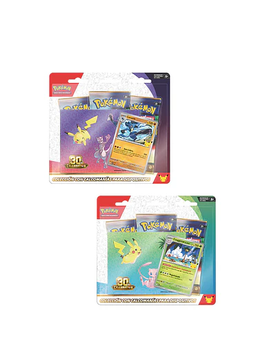PREVENTA Pokemon TCG 30th Celebration - Tech Sticker Collection ESPAÑOL