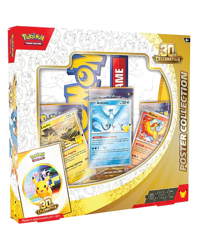 PREVENTA Pokemon TCG 30th Celebration - Poster Collection ESPAÑOL