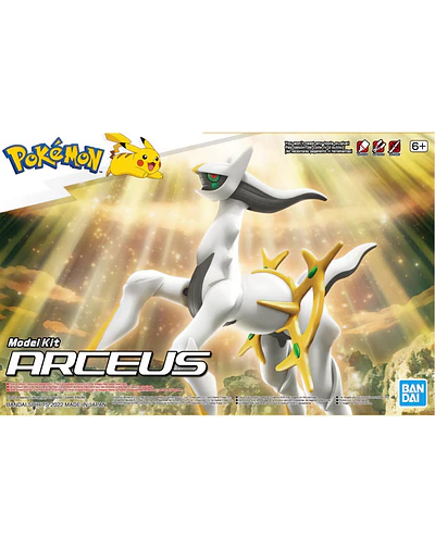 Model Kit Pokemon Arceus Pokemon Bandai Hobby