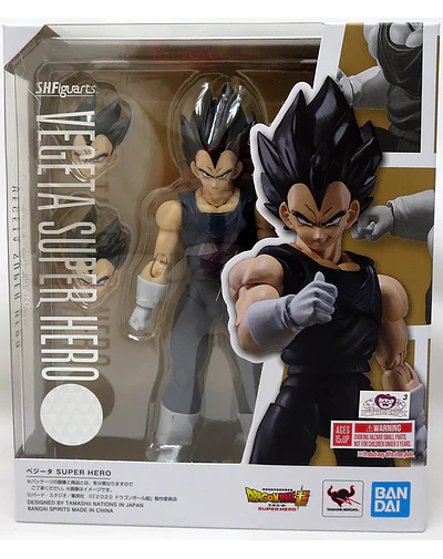 S.H.FIGUARTS VEGETA SUPER HERO DRAGON BALL TAMASHII NATIONS