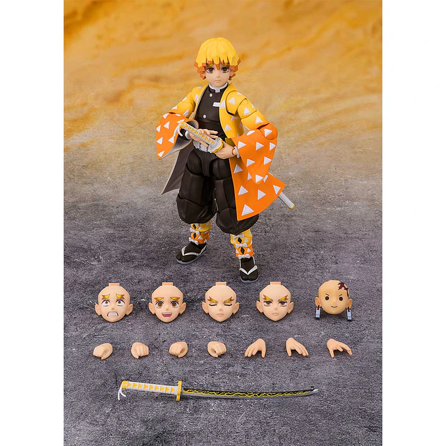 S.H.FIGUARTS ZENITSU AGATSUMA TAMASHII NATIONS 3