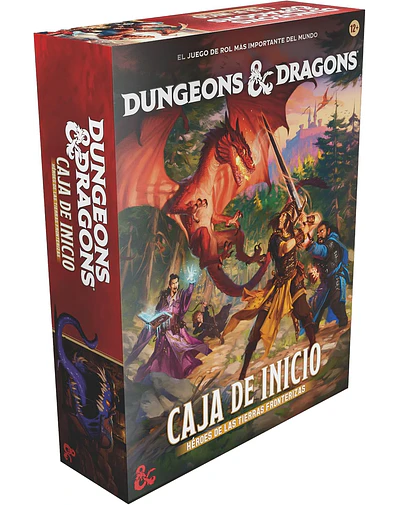 DUNGEONS AND DRAGONS CAJA DE INICIO - HEROES DE LAS TIERRAS FRONTERIZAS ESPAÑOL