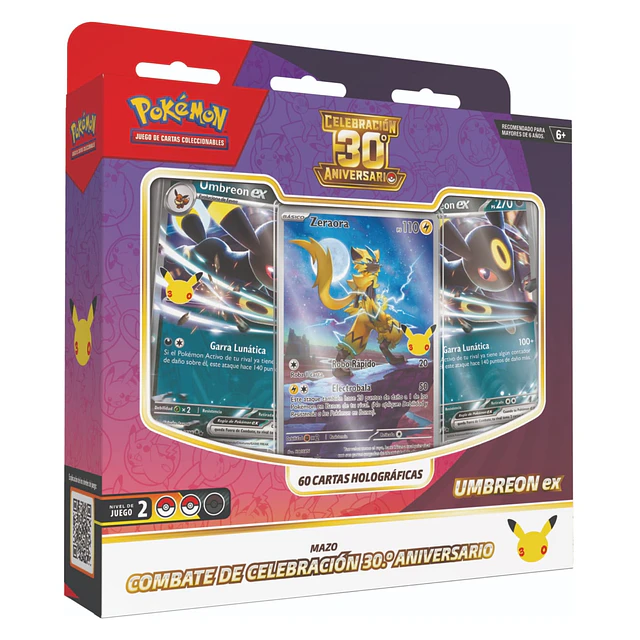 PREVENTA Pokémon TCG 30th Celebration – Battle Deck Español 3