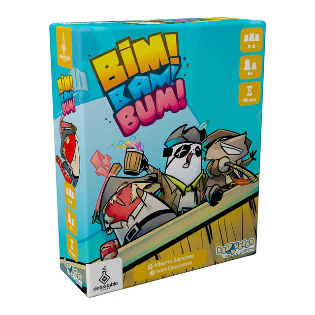 Juego de Mesa Bim Bam Bum | Juego Familiar y Divertido