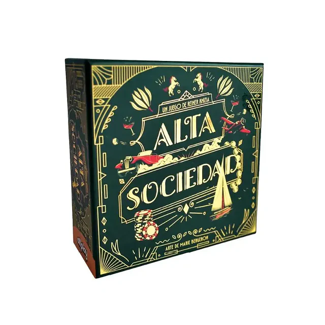 Juego de Mesa Alta Sociedad | Juego de Cartas para Amigos